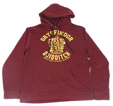 Harry Potter Gryffindor Quidditch Sweatshirt Hoodie Medium Red 2018 Official
