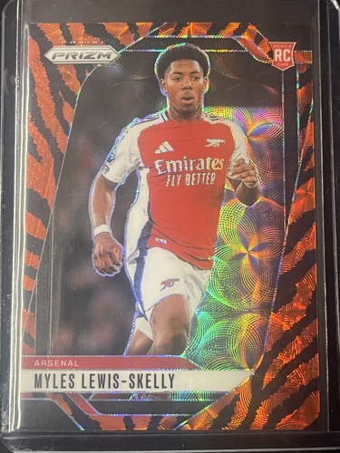 2024-25 Panini Prizm Premier League - Myles Lewis-Skelly #35 Choice Tiger Stripe