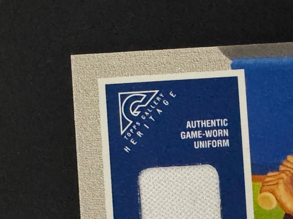 2002 Tsuyoshi Shinjo #GHR-TS Topps Gallery Heritage Game-Worn 球衣卡 — 第 4/4 张图片