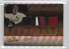 2005 Playoff Absolute Memorabilia Marks of Fame 10/15 Dennis Eckersley HOF i4v
