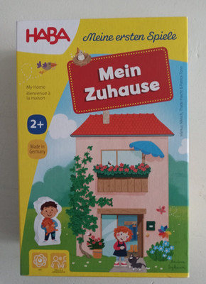 HABA My Home Brettspiel komplett englische Regeln.