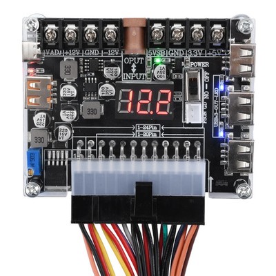 ATX Power Adapter Board 2024 Pin Digital Anzeige Einstellbare Spannung PD2.0