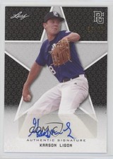2020 Leaf Perfect Game National Showcase /50 Karson Ligon #BA-KL1 Auto