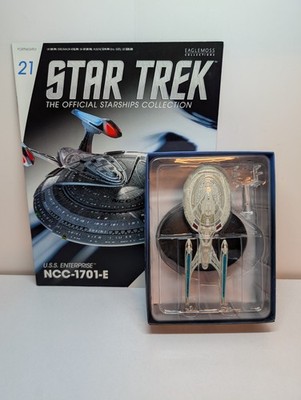Eaglemoss Star Trek Starships #21 USS Enterprise NCC-1701-E with Magazine