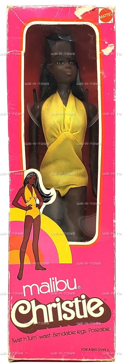 Barbie Malibu Christie Doll African American 1975 Mattel #7745