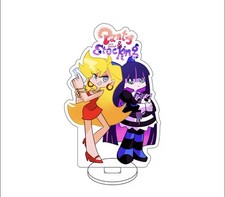 Panty  Stocking Acrylic Stand Anarchy Angel Demon Title