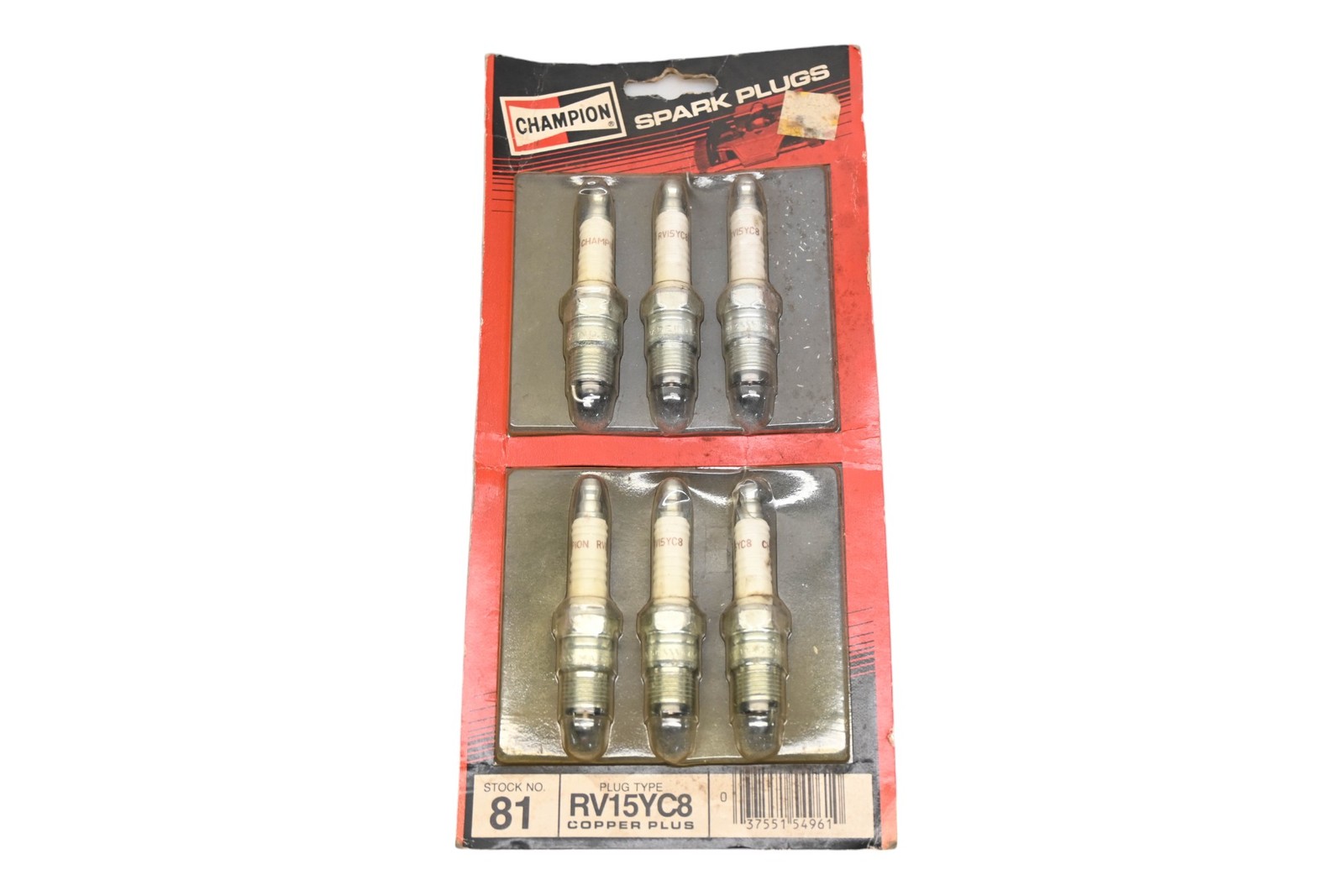 Champion RV15YC8 Spark Plugs Qty 6 NOS