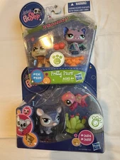 Littlest Pet Shop #2141, #2142, #1454, #1455 NIB