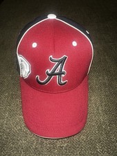 Alabama Crimson Tide NCAA Football One-Fit Hat Cap Red/Black Top Of The World