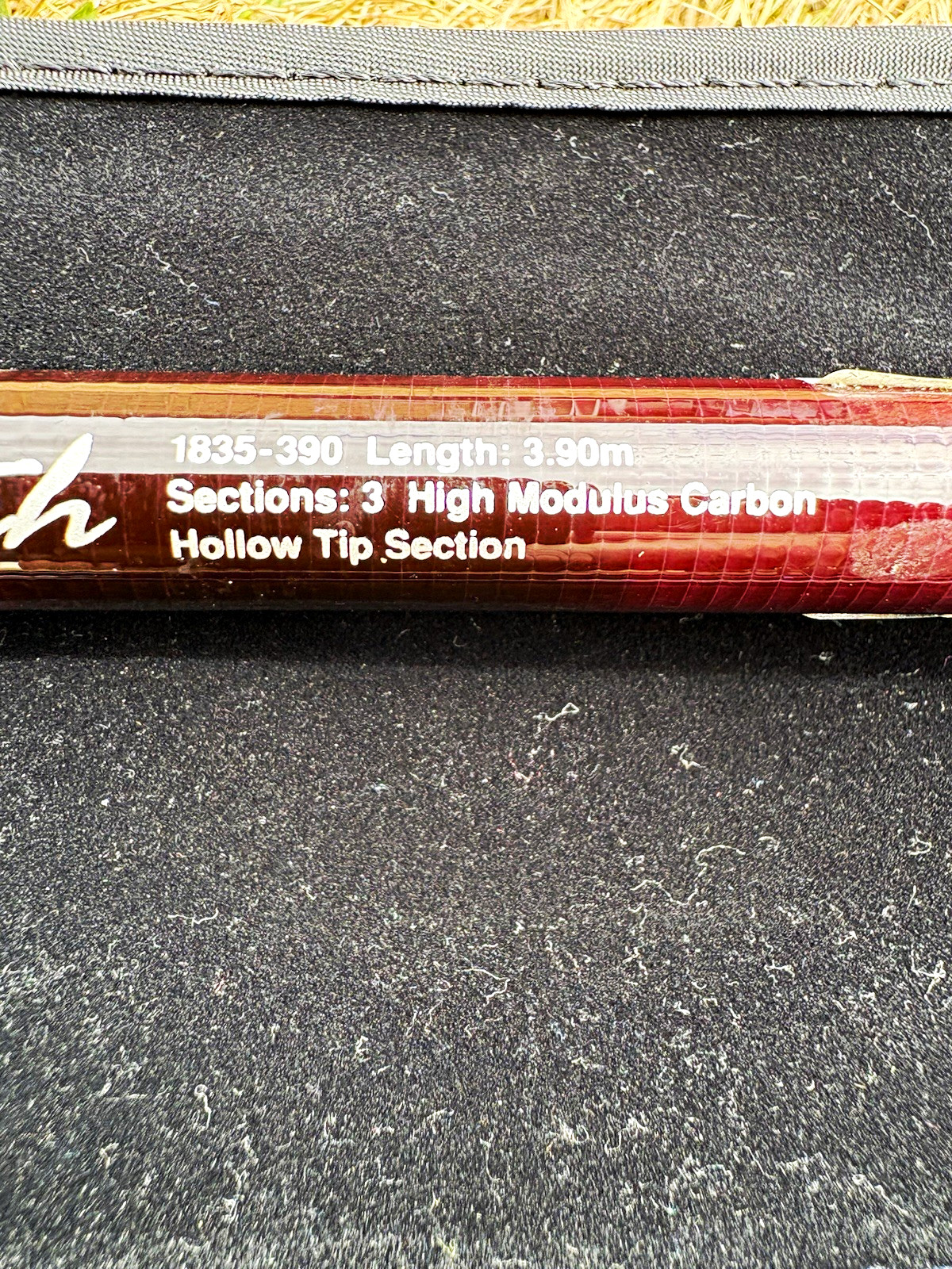 Shakespeare Rubicon Deluxe 3.90m 3pc Carbon Match Rod Hollow Tip Cork Bag