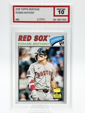 2026 Topps Heritage - Roman Anthony #86 (RC) Iconic Grading Company-Pristine 10