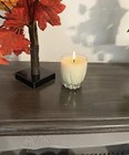 11oz  Bourbon Glass Soy Candle/ Cinnamon Scented Candle/Soy Candle