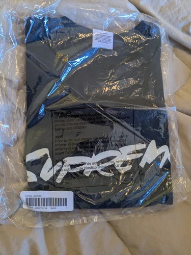 Tee shirt noir Supreme Futura Box logo SS24 taille L
