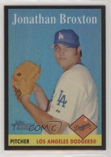 2007 Topps Heritage Chrome Black Refractor 27/58 Jonathan Broxton #THC22 8u9