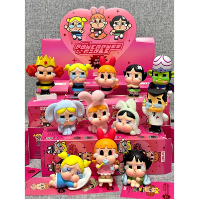 Authentic) Pop Mart CRYBABY The Powerpuff Girls Series Confirmed