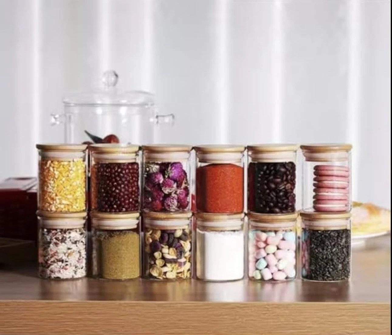 Premium Kitchen Canister Set - Airtight, Stylish, and Stackable 12-Piece