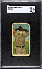 1909-11 T212 Obak Baseball Cards 50