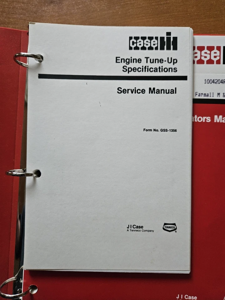 Case HI Farmall M & MV Operadores Manual/Tractor y Unidad de Potencia/Velocidad de Ajuste del Motor Foto 4 de 4