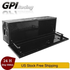 Multi-use Black Aluminum Truck Toolbox 39x13x10 Fit Pickup Rv Trailer Vehicles Multi-use Black Aluminum Truck Toolbox 39x13x10 Fit Pickup Rv Trailer Vehicles
