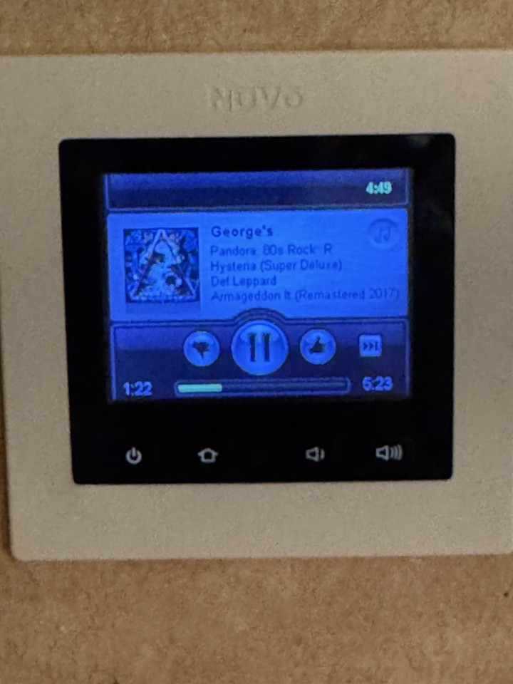 NuVo Color Touch Pad NV-CTP36 3.6