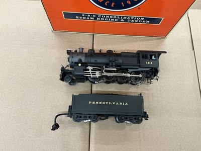 LIONEL SPUR O DAMPFLOK 2-8-0 KONSOLIDIERUNG PRR 3 SCHIENEN FUNKTIONIERT!