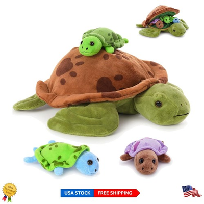 #ad Soft amp; Huggable 4 Piece Sea Turtle Family Educational Ocean Themed Toys $67.98