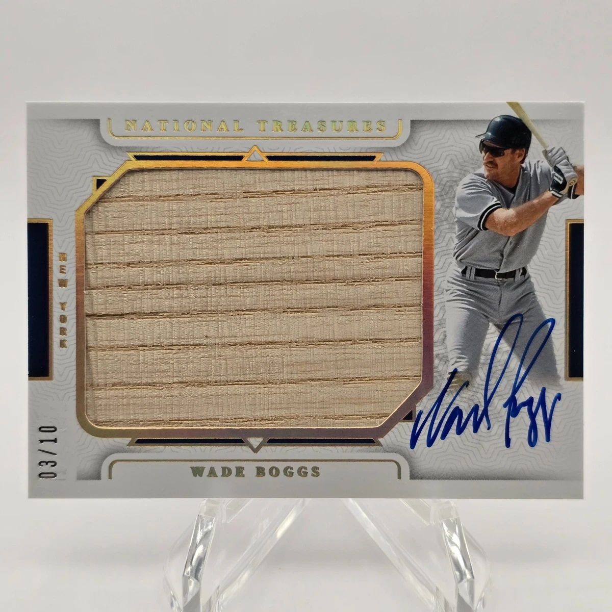 Wade Boggs Autograph Baseball Cards for sale | eBay