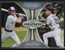 2019 Topps Chrome #GRE-9 Robin Yount / Christian Yelich Greatness Returns