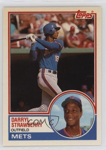 1983 Topps Traded Darryl Strawberry (2 Star Back) #108T