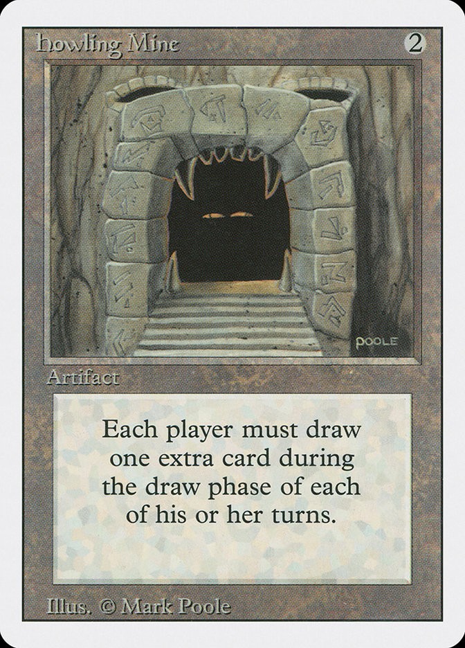 MTG Howling Mine  - 3rd Edition / Revised #251