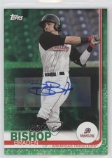 2019 Topps Pro Debut Green Auto 99/99 Braden Bishop #154 Auto u6m