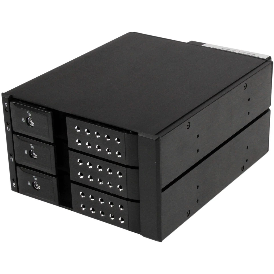 Startech 3 Bay Aluminum Trayless Hot Swap Mobile Rack Backplane For 3.5in Sas - Image 2 of 4
