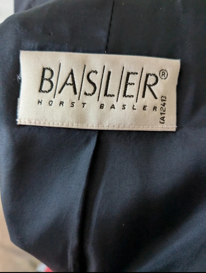 Blazer Basler Vintage Azul Marino Talla 16 Foto 3 de 4