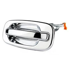 Exterior Chrome Door Handle Rear Left Passenger Side Rear Left Side