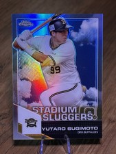 Yutaro Sugimoto ~ 2021 Topps Chrome NPB ~ Stadium Sluggers Refractor #SL-22