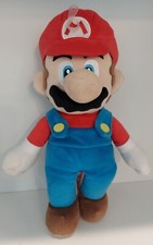 Super Mario Bros. Nintendo 2017 Mario Plush Stuffed Doll Little Buddy San-Ei 8"