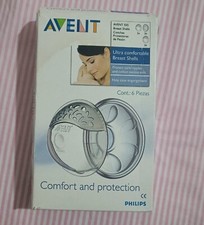 Avent Philips 6 Piece Breastfeeding Comfort Shell Shells Breastfeeding