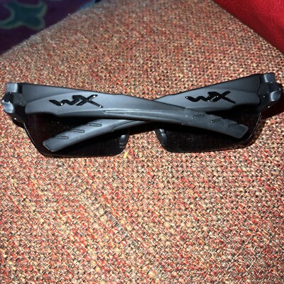 Wiley X Sunglasses WX EN166s Black Sunglasses Nice! | eBay