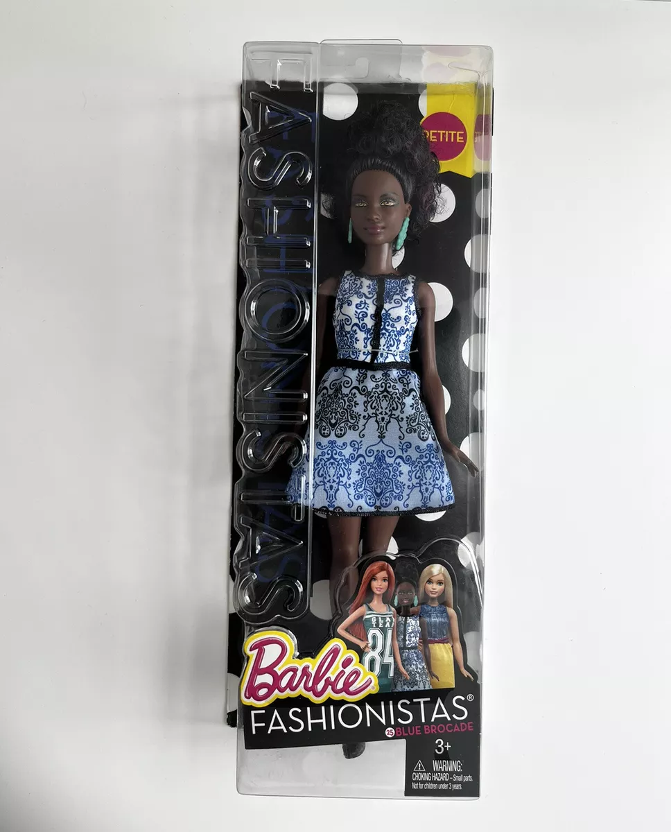 Barbie Fashionistas Barbie Doll - Blue Dress by Mattel
