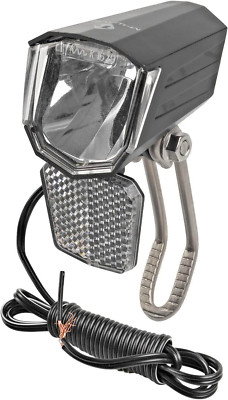 M-Wave Apollon D 50 (461607) E-Bike Frontlicht Schwarz NEU v. Händler