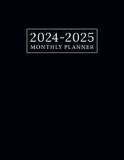 2024-2025 Monthly Planner: Two Year Appointment Book January 2024 to December 2