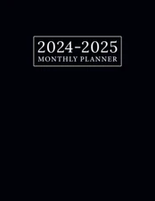 2024-2025 Monthly Planner: Two Year Appointment Book (January 2024 to December 2
