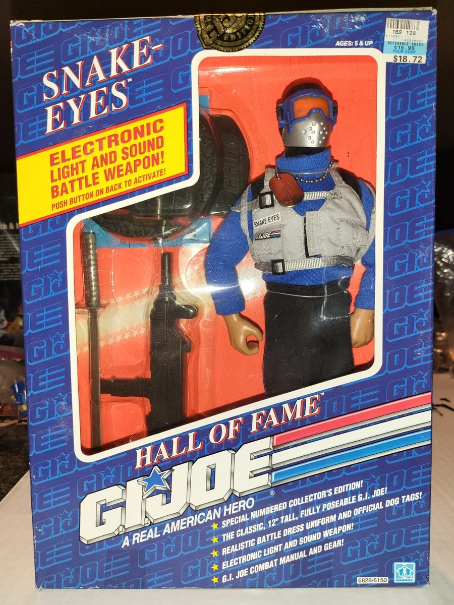 1991 Hasbro GI Joe Hall Of Fame Snake Eyes 12