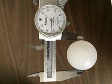 40mm Solid Polypropylene Precision Balls (1.575" or 40mm balls) - 5 pack