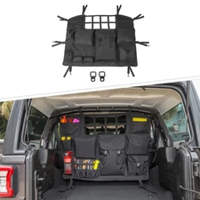 NEW Rear Trunk Storage Bag Organizer Pocket For Jeep Wrangler JK JL 2007+ 