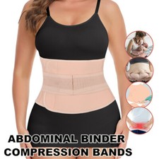 Abdominal Binder Post Surgery C Section Postpartum Belly Wrap Compression Belt