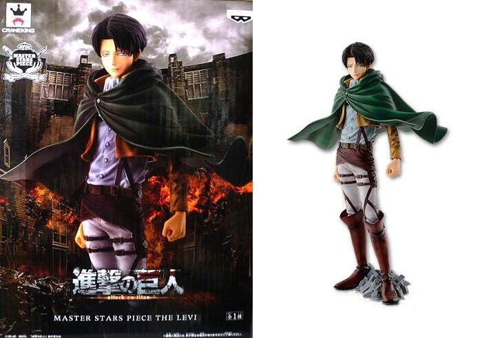 進撃の巨人 MASTER STARS PIECE THE LEVI Levi MSP Figure MASTER STARS PIECE THE LEVI Attack On Titan