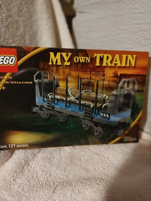 LEGO  10013 My Own Train Open Freight Wagon Log Car NIB Sealed Retired Rare
