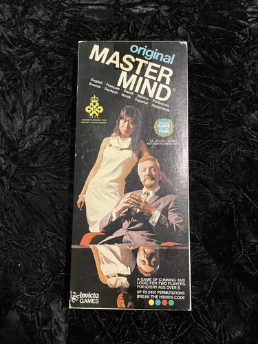 Vintage 1976 Original Master Mind Game Mastermind Invicta Games #3016 Complete