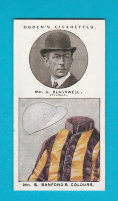 OGDENS SNEAKER & BESITZER FARBEN - MR. G. BLACKWELL - 1925